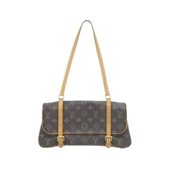 Louis Vuitton Pre-owned Shoulder Bags, female, Brown, Size: ONE SIZE Pre-owned Marelle Shoulder Bag