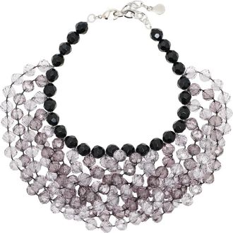 Emporio Armani Collana con cristalli - Argento