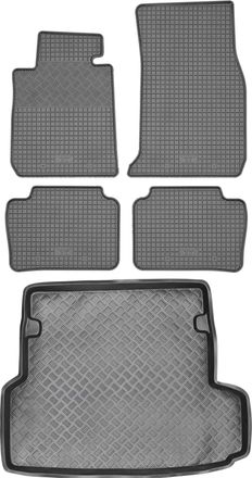 OEM Juego De Alfombrillas De Goma Para Coche Y Maletero Para Bmw Serie 3 F31 Touring/familiar (2012-2018)