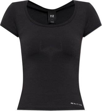 P.E Nation P.E Nation, Tops, Dames, Zwart, L, Leer, Foundation Top