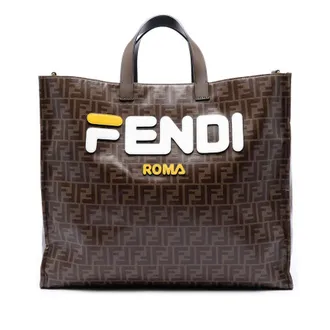 Fendi Pre-owned Fendi Fila Zucca Coated Canvas Logo Mania Shopper Tote Ladies O284VTK8WYXX4Q2N