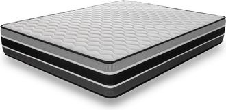 Cosmos Colchón de 135 x 190 cm - Altura 30 cm - Espuma HR, Látex azul