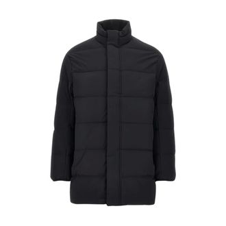 Emporio Armani Gewatteerd Nylon Donsjack - Heren - Jassen - Zwart - Maat: 3XL Nylon