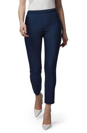 L.k. Bennett Evan Slim Fit Ankle Pants in Navy at Nordstrom Rack, Size 12 Us / 16 Uk