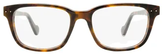 Moncler ML5015 Rectangular Acetate Eyeglasses - Brown