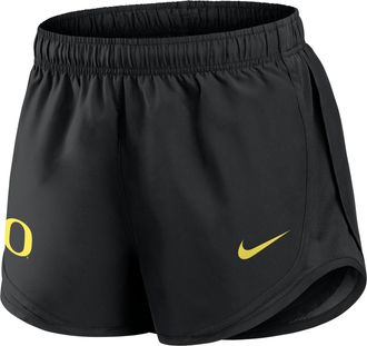Nike Oregon Tempo Nike Womens Dri-FIT College Shorts in Black | 04PK00AUON-FN8