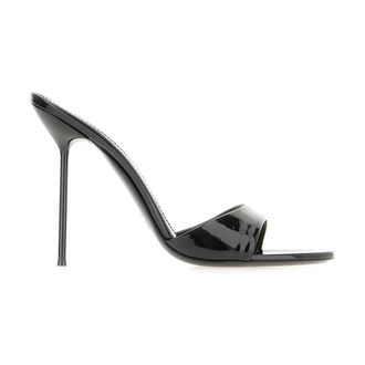 PARIS TEXAS Lidia Mules - Dames - Muiltjes - Zwart - 38 EU - Leer - Schoenen