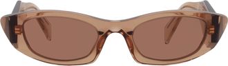 Prada Brown Cat Eye Ladies Sunglasses PR B16S 28E90Q 50