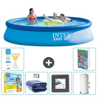 Intex Piscina Easy Set Redonda - 396x84 Cm - 7-piezas S111