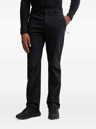 Jack Wolfskin Trek Terrain button-fastening performance trousers - Black