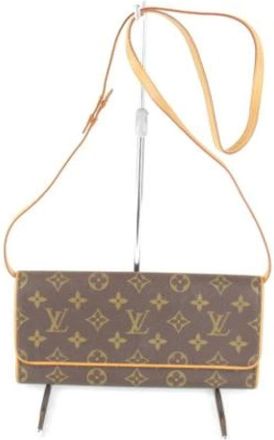 Louis Vuitton Pre-owned Cross Body Bags, female, Brown, Size: ONE SIZE Pre-owned Canvas louis-vuitton-bags
