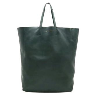 Celine Pre-owned Tote Bags, female, Green, Size: ONE SIZE Pre-owned Vintage Tote Bag