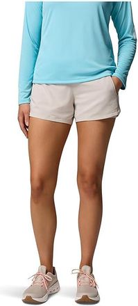 Columbia PFG Castbacktm Shorts Womens Shorts Dark Stone/Black : 2XL 6, Elastane/Polyester