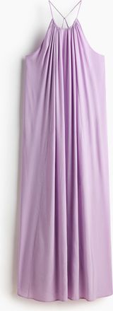 H&M Viskosekleid in A-Linie - Helllila
