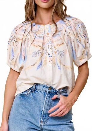 Cleobella Salome Blouse In Goleta