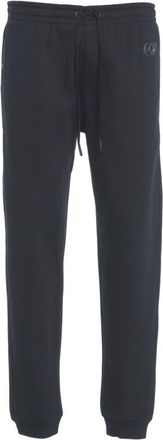 AlphaTauri Minimalist Black Joggers With Adjustable Drawstring And Ribbed Cuffs