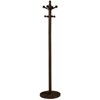 HERDASA Herdasa - Perchero Mod. 410 Acabado Lacado Wengu&eacute;, 170 Cm(alto)35 Cm(ancho)35 Cm(largo)