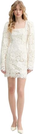 Rotate Rotate Birger Christensen, Dames, Jurken, Beige, Maat: XL Poliester