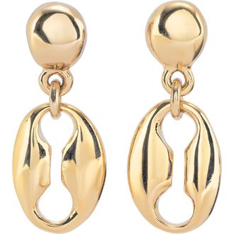 UNOde50 Drop Earrings in Gold at Nordstrom