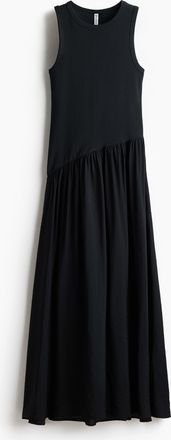 H&M Ausgestelltes Kleid - Schwarz