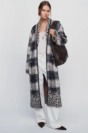 Pilcro Cotton Cashmere Blend Duster Cardigan