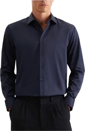 Seidensticker Overhemden, Heren, Blauw, 3Xl, Katoen, Business Shirt