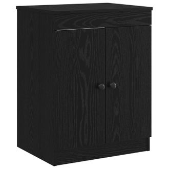 vidaXL Mueble De Cuarto De Ba&ntilde;o Negro 54 X 41 X 70 Cm Vidaxl