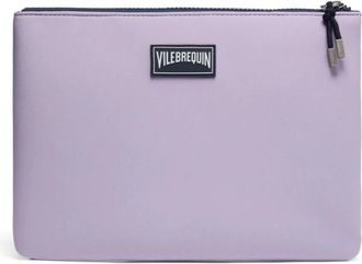 Vilebrequin Neoprene Pouch Turtle - Dames - Clutches - Paars - ONE Size - Polyester - Tassen
