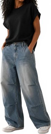 Flying Tomato Soho Slouch Jean In Indigo
