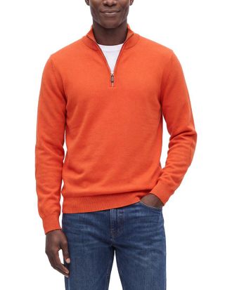 N.Peal N.Peal Carnaby Cashmere 1/2-Zip Sweater