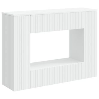 vidaXL Mesa Consola Rayado 101 X 29 X 74 Cm Madera De Ingenier&iacute;a Vidaxl