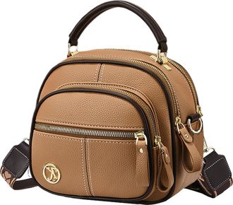 Generic Lady Tote Bag - Women Shoulder Bag, Shoulder Bag | Multifunctional Tote Bag Women Stylish Leather, Shoulder Bag Work Casual Leather Bag Adjustable Str