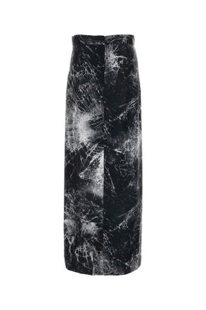Alexander McQueen Black Gonne Skirt