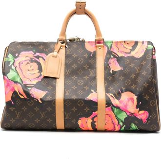 Louis Vuitton Borsa da viaggio Keepall 50 x Stephen Sprouse 2008 - Marrone