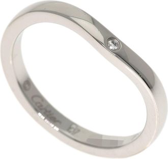 Cartier Platinum 950 Band Ring (Pre-Owned)