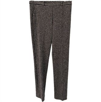 Avenue Montaigne Womens Romeo Pant In Blue & Gold