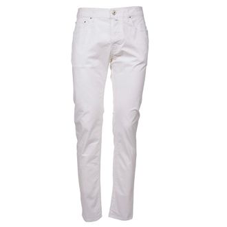 Jacob Cohen Slim-fit Jeans, male, White, Size: W35 Jeans Bard