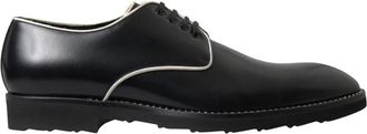 Dolce & Gabbana Derby Schoenen met Veters - Heren - Nette schoenen - Zwart - 43 EU - Leer - Schoenen