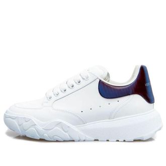 Alexander McQueen Court Trainer White Blue Black 667803WIA9J9409