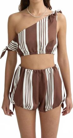 Poss&eacute; Womens Rosie Short In Chocolate