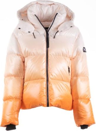 Mackage Orange Ombre Evie Puffer Coat Size XS