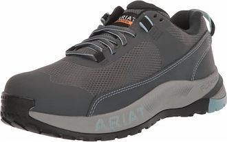 Ariat Womens Outpace Shift Composite Toe Work Shoes In Grey
