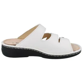 Finn Comfort Dames, Schoenen, Wit, Maat: 42 EU Tweed