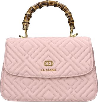 La Carrie Stitch & Spoon Gewatteerde Schoudertas - Dames - Handtassen - Roze - ONE Size - Leer - Tassen