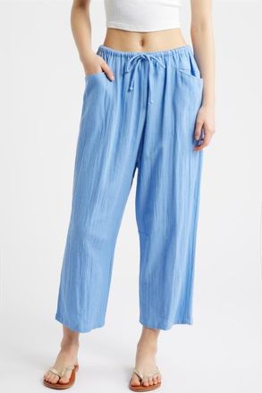 Rip Curl Vibe Surf Barrel Leg Drawstring Pants in Cornflower Blue at Nordstrom, Size X-Small