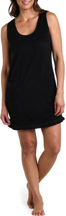 La Blanca Wild Nomad Sleeveless Minidress in Black at Nordstrom, Size X-Large