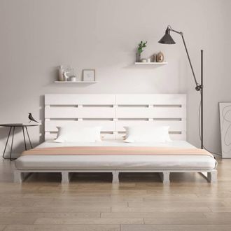 Berkfield Home Beautiful Bed Frame White 160x200 cm Solid Wood Pine