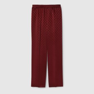 Gucci GG Jacquard Pant, Red, Ready-to-wear