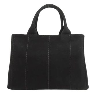 Prada Pre-owned Handbags, female, Black, Size: ONE SIZE Pre-owned Vintage Handbag