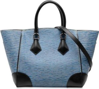 Louis Vuitton Pre-owned Handbags, female, Blue, Size: ONE SIZE Pre-owned Vintage Handbag